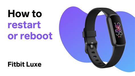 how do you reboot a fitbit